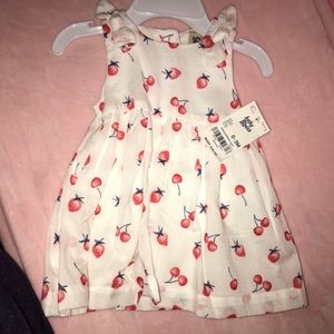 Baby gosh cherry dress
